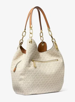 Grand sac porté épaule Lillie avec logo