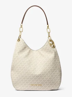 Grand sac porté épaule Lillie avec logo