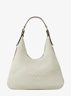 Grand sac porté épaule Nolita à logo Signature