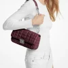 Grand sac porté épaule Tribeca en cuir matelassé