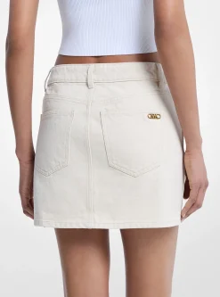 Mini-jupe en denim
