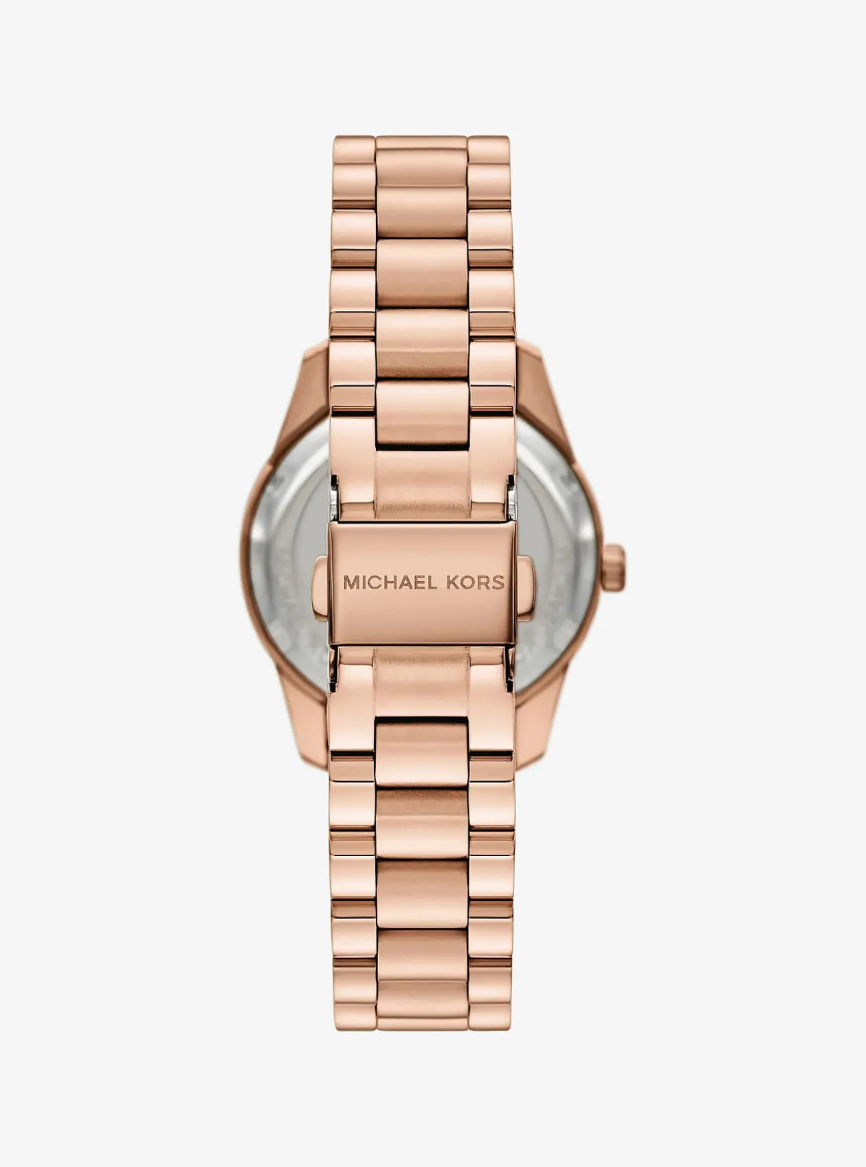 Mini montre Lexington ton or rose avec pierres pavées