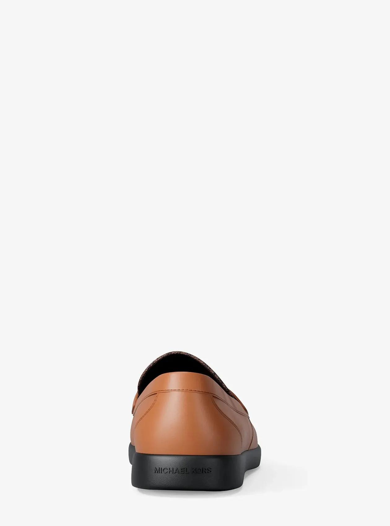 Mocassin Wesley en cuir et à logo Signature