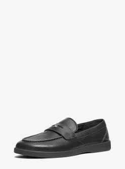 Mocassin Wesley en cuir grainé