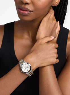 Montre Billie en acier inoxydable bicolore