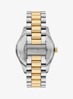 Montre Lexington bicolore surdimensionnée