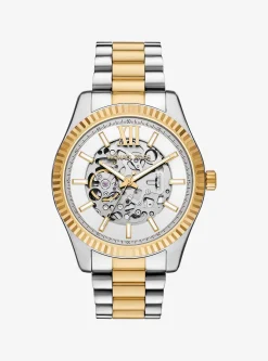 Montre Lexington bicolore surdimensionnée