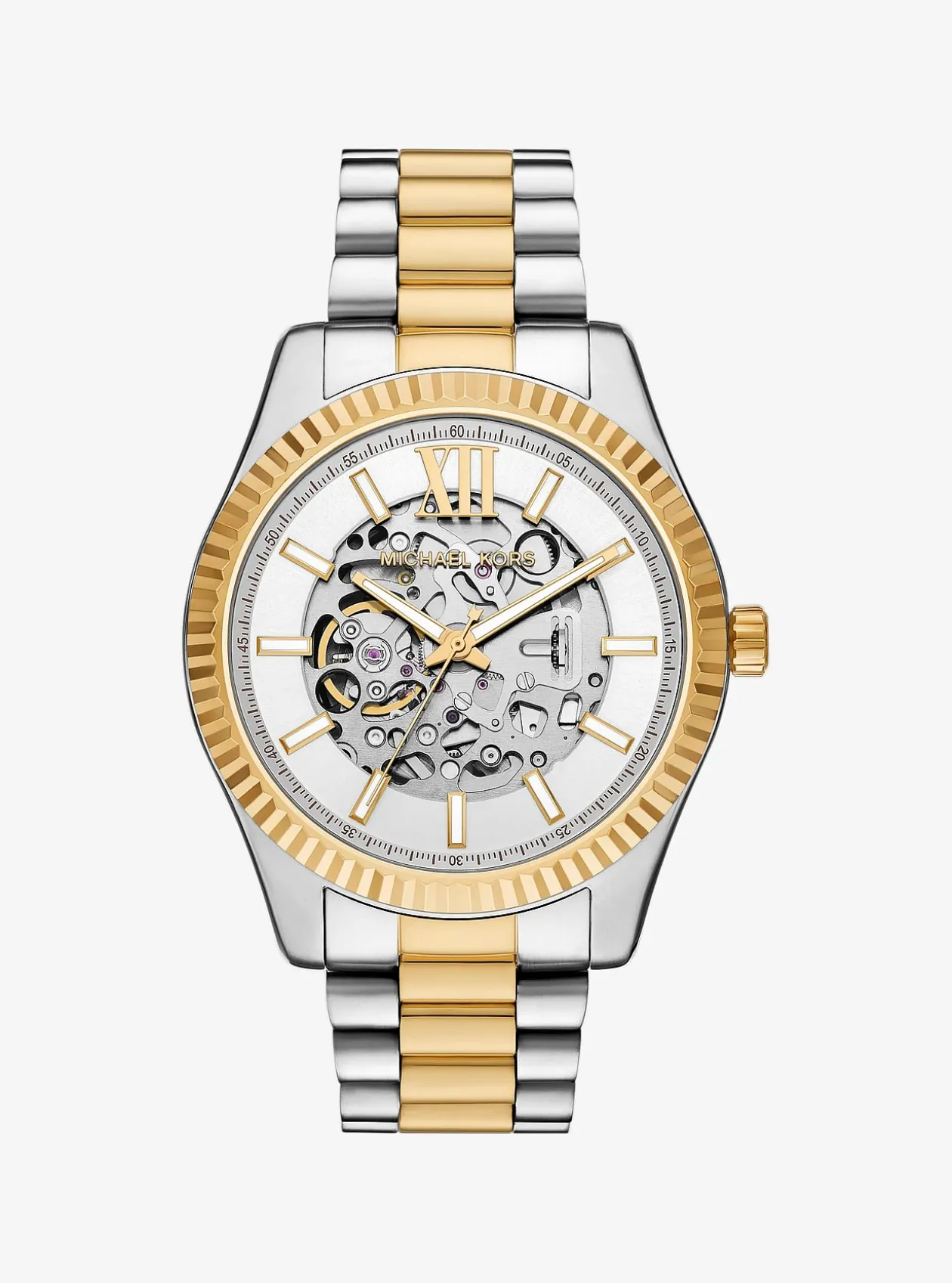 Montre Lexington bicolore surdimensionnée
