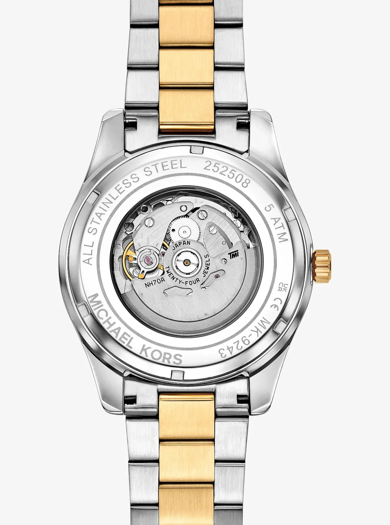 Montre Lexington bicolore surdimensionnée
