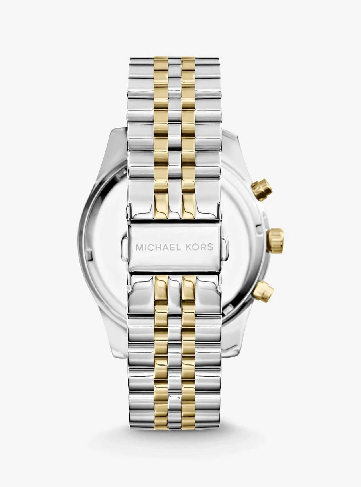 Montre Lexington bicolore surdimensionnée