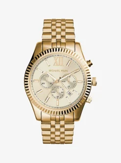 Montre Lexington dorée