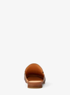 Mule Mckenzie en cuir et à logo