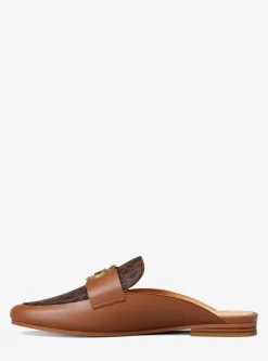 Mule Mckenzie en cuir et à logo