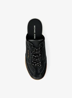 Mule Nolan en nylon et daim