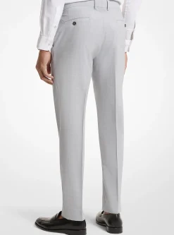 Pantalon en mélange de laine