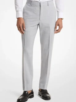 Pantalon en mélange de laine