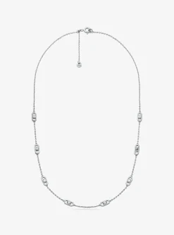 Petit collier à maillons Astor, en argent sterling plaqué en métal précieux