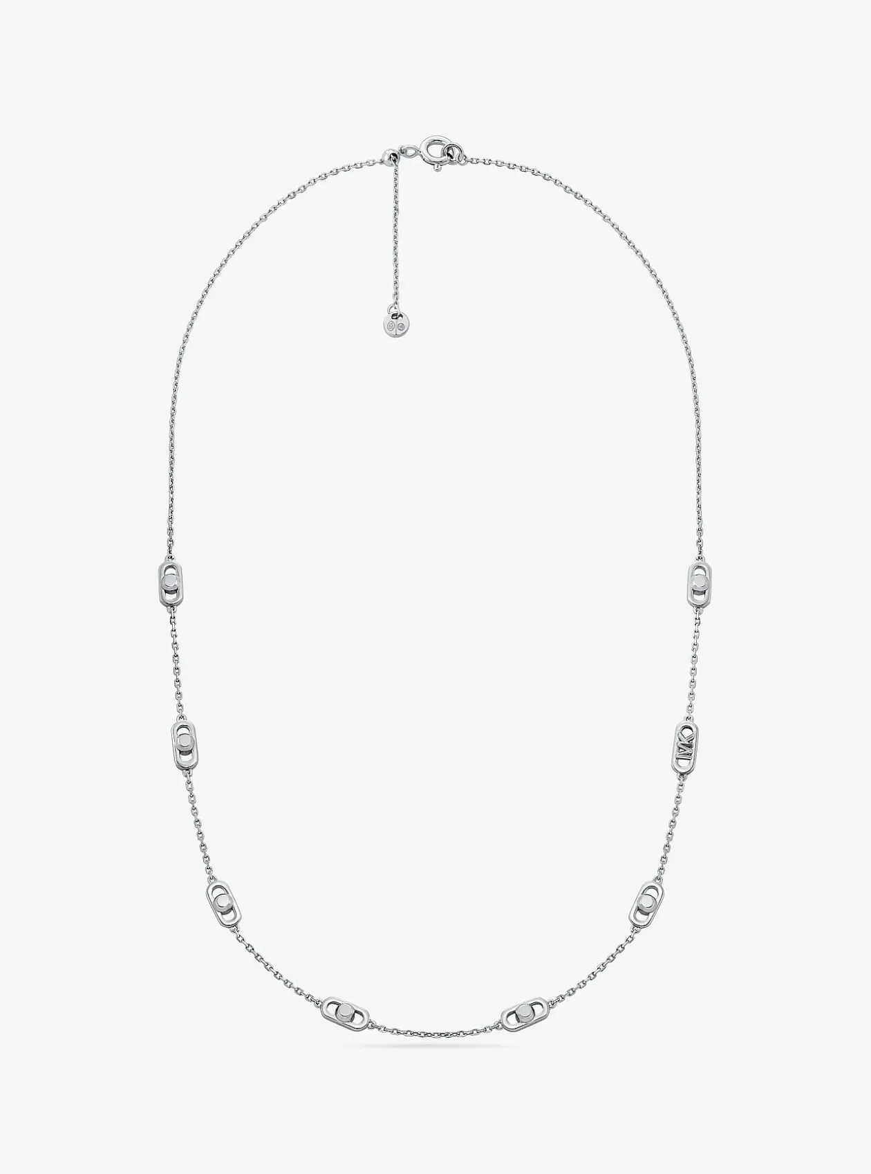 Petit collier à maillons Astor, en argent sterling plaqué en métal précieux