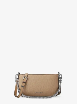 Petite pochette Bryant convertible à logo Signature