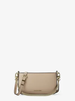 Petite pochette Bryant convertible en cuir grainé