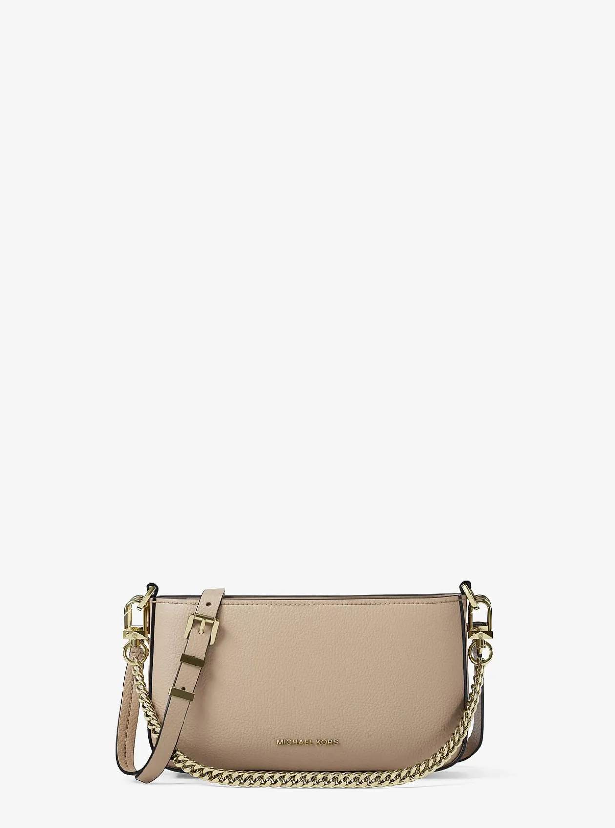 Petite pochette Bryant convertible en cuir grainé