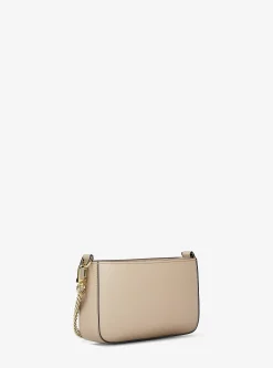 Petite pochette Bryant convertible en cuir grainé