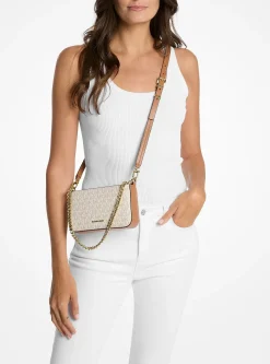 Petite pochette Bryant convertible à logo Signature