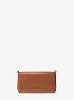 Petite pochette Bryant convertible en cuir grainé