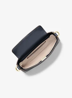 Petite pochette Bryant convertible en cuir grainé