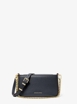 Petite pochette Bryant convertible en cuir grainé