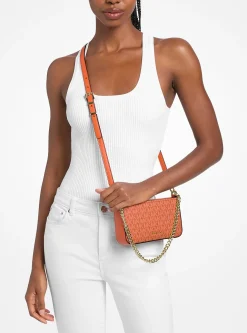 Petite pochette Bryant convertible à logo Signature