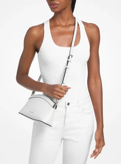 Petite pochette convertible Athena en cuir