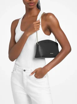 Petite pochette convertible Athena en cuir