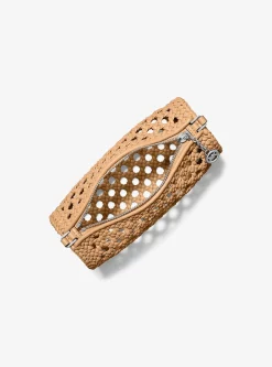 Petite pochette cylindrique Izzy en crochet