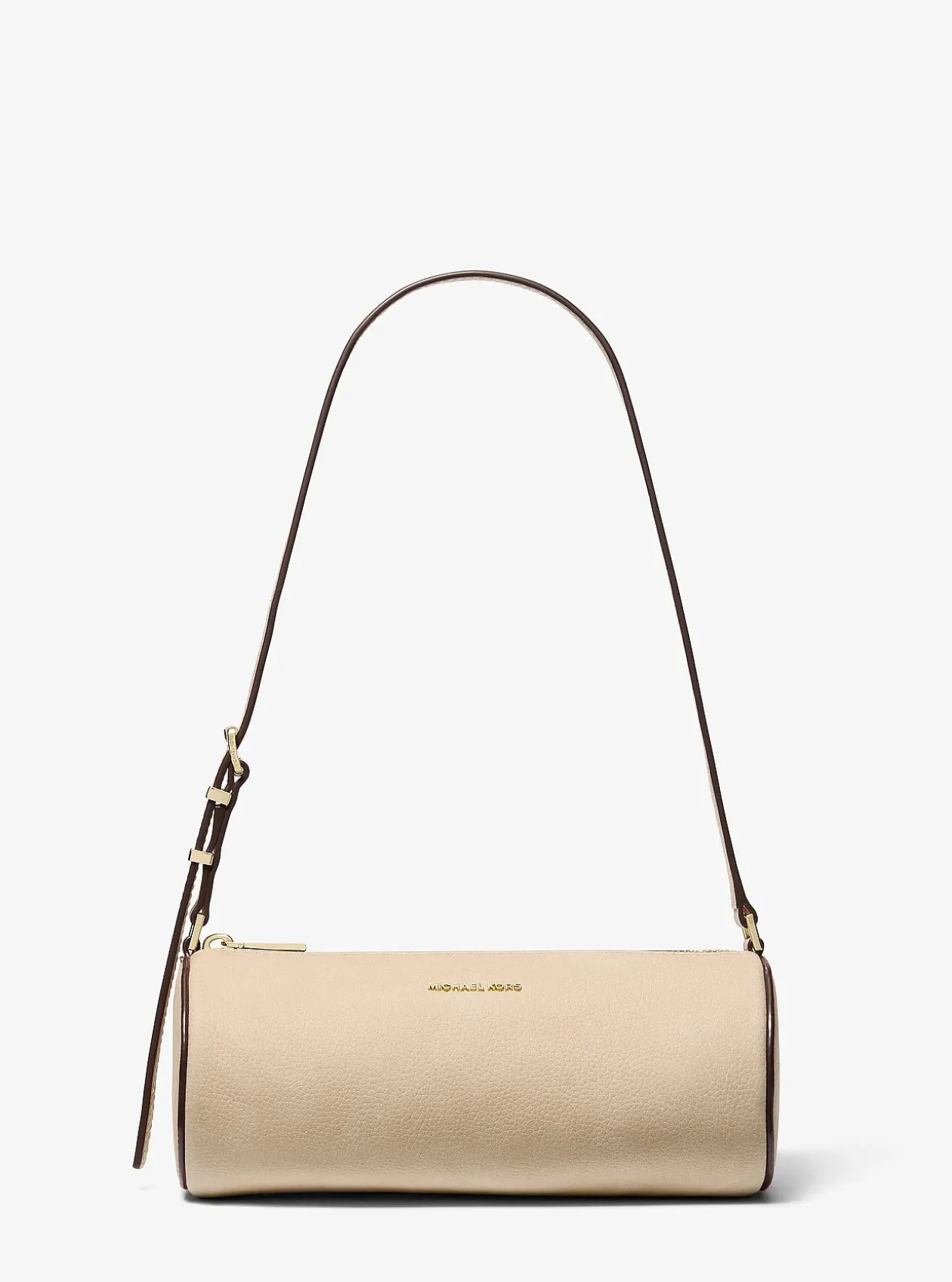 Petite pochette cylindrique Izzy en nubuck