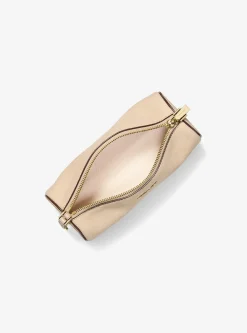 Petite pochette cylindrique Izzy en nubuck