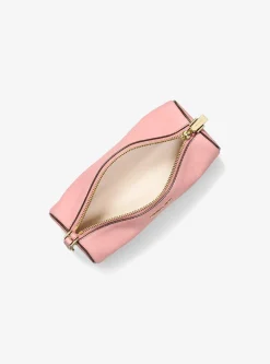 Petite pochette cylindrique Izzy en nubuck