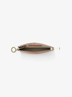 Petit porte-cartes Jet Set en cuir grainé