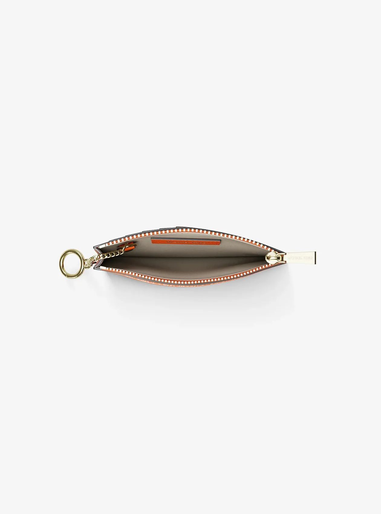 Petit porte-cartes Jet Set en cuir grainé