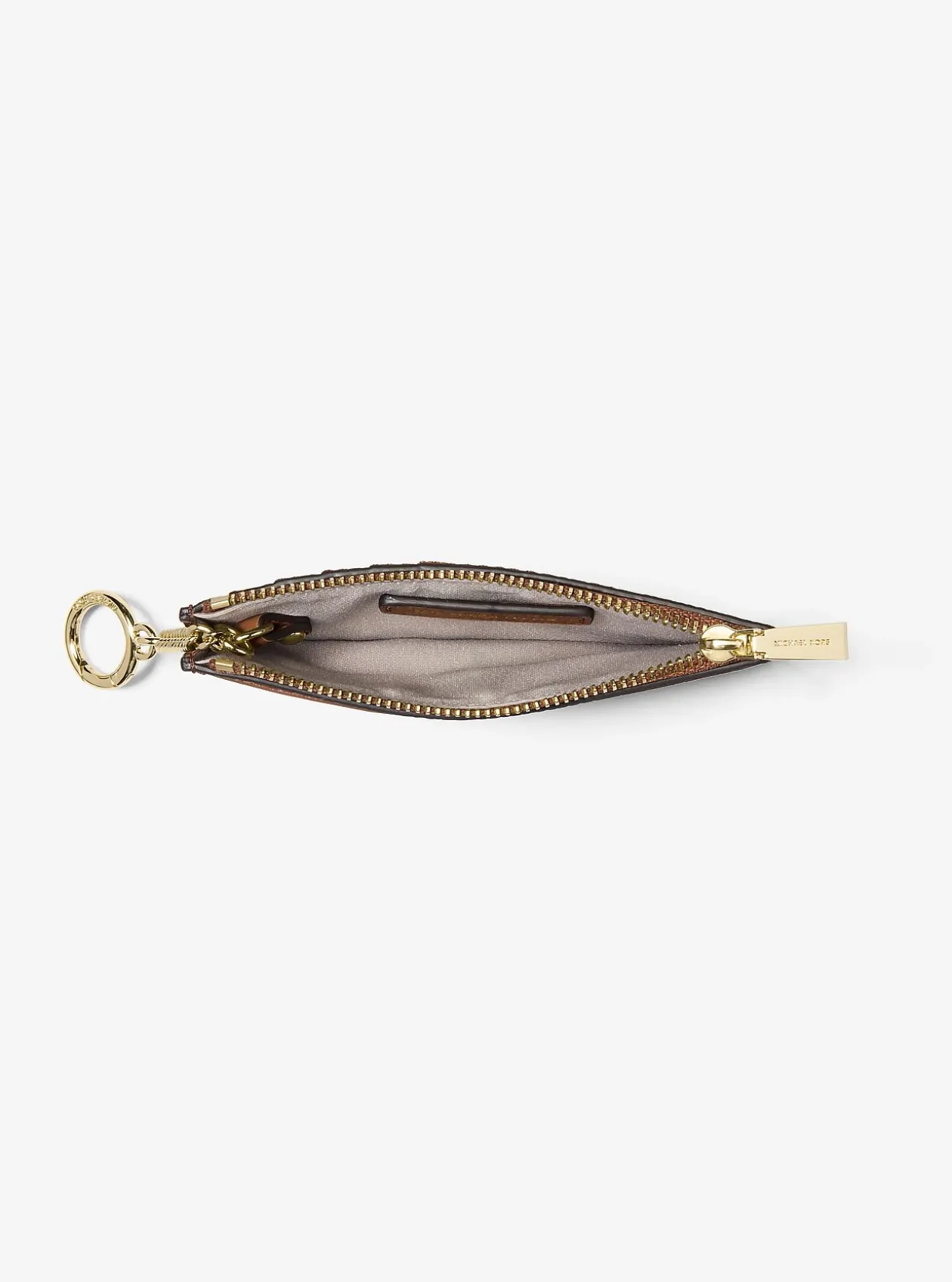 Petit porte-cartes Jet Set en cuir grainé
