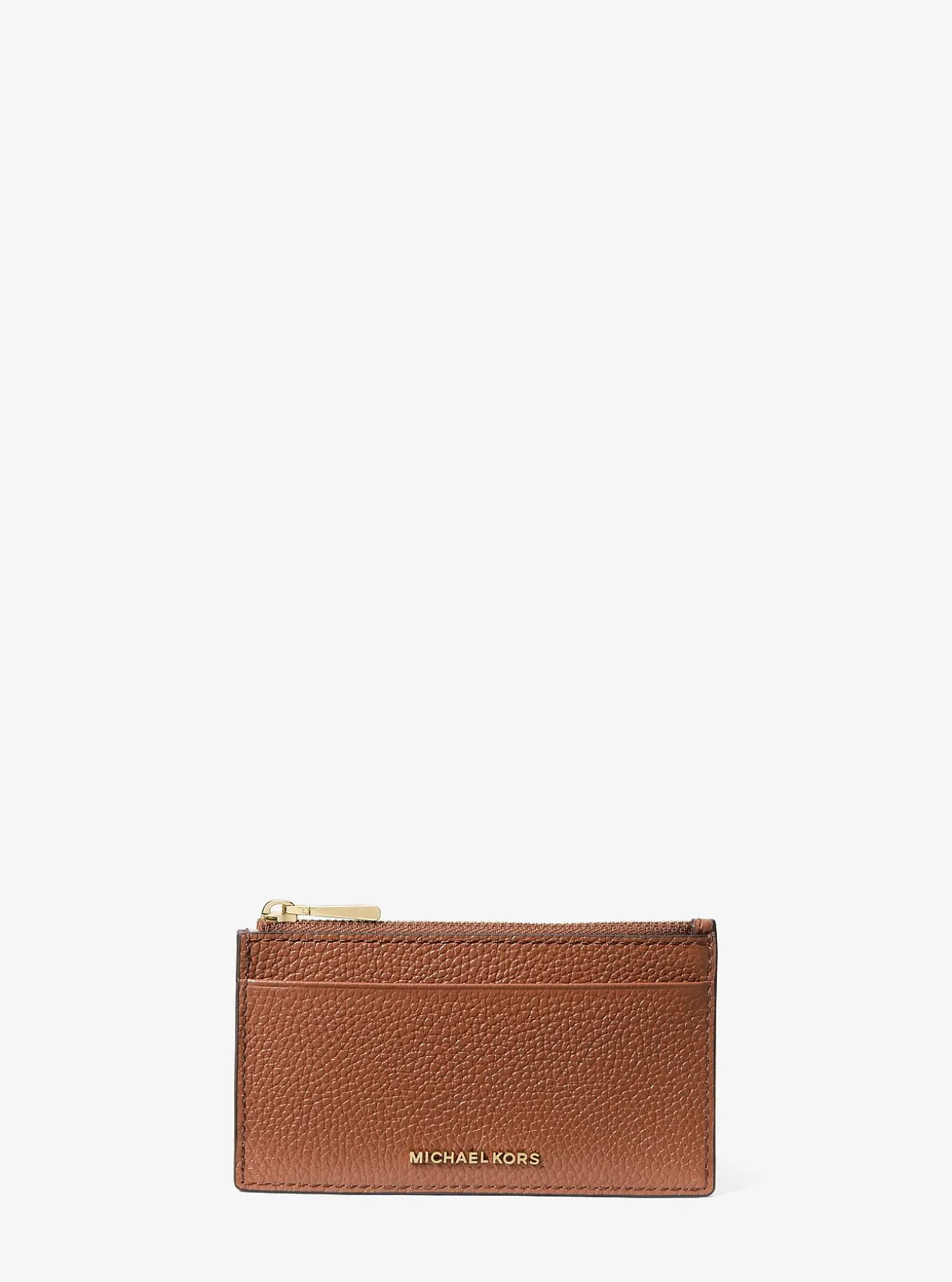 Petit porte-cartes Jet Set en cuir grainé