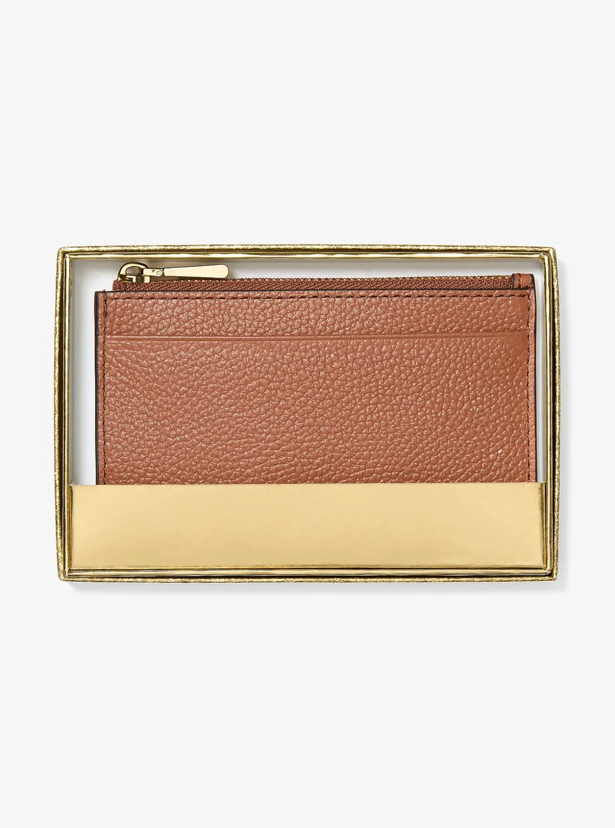 Petit porte-cartes Jet Set en cuir grainé