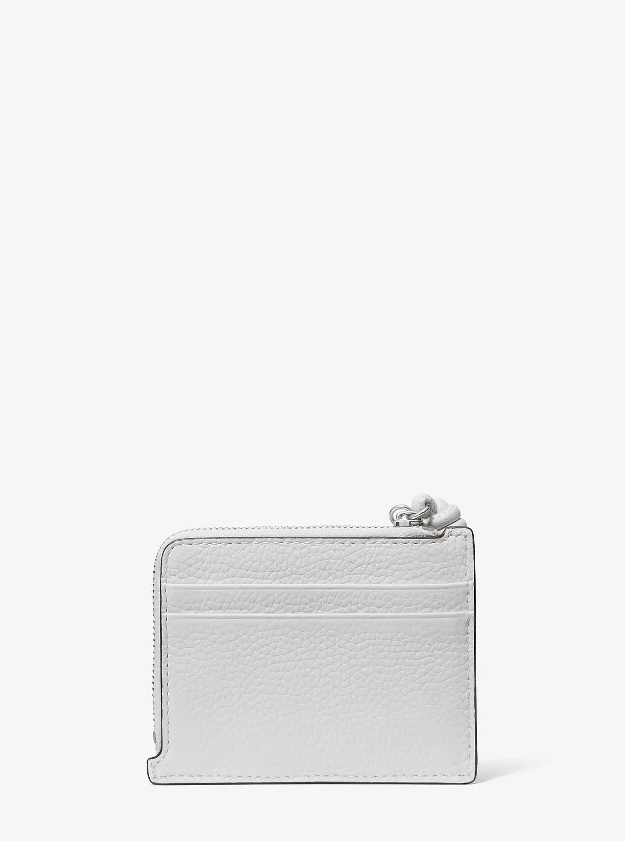 Petit porte-cartes Jet Set en cuir grainé à dragonne