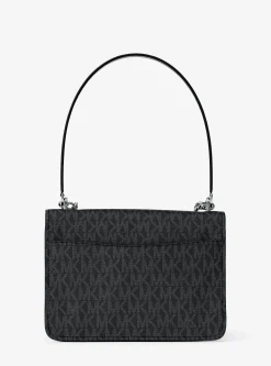 Petit sac à bandoulière Claire à logo Signature