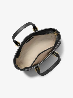 Petit sac à bandoulière convertible Quinn en cuir grainé