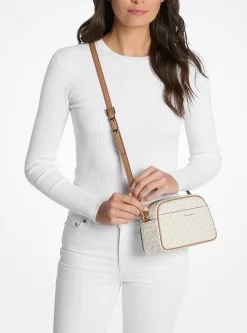 Petit sac à bandoulière pour appareil photo Jet Set à logo Signature