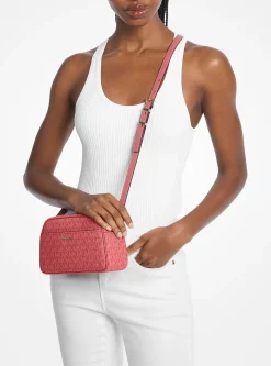 Petit sac à bandoulière pour appareil photo Jet Set à logo Signature