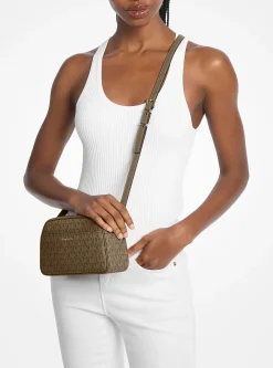 Petit sac à bandoulière pour appareil photo Jet Set à logo Signature