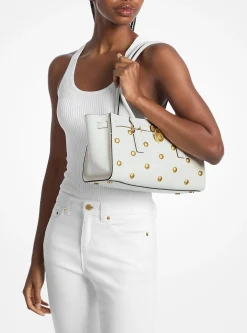 Petit sac Hamilton Moderne en cuir clouté