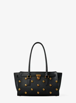 Petit sac Hamilton Moderne en cuir clouté